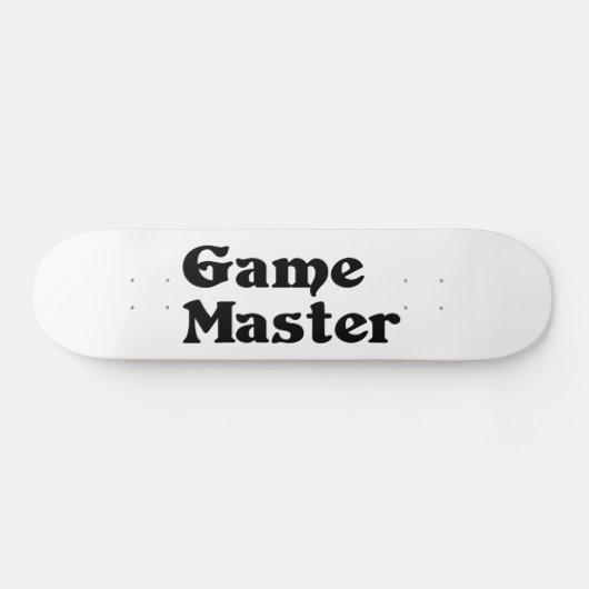 Skateboard Maître de jeu (Horz)