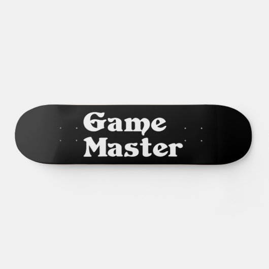 Skateboard Maître de jeu (Horz)