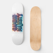 Skateboard Majesté du jeu (Recto)