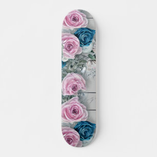 Skateboard Majestic White Brick Shabby Nautica rose pâle