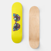 Skateboard MAL ANTIE / Crazy Aunt Afrikaans humor (Recto)