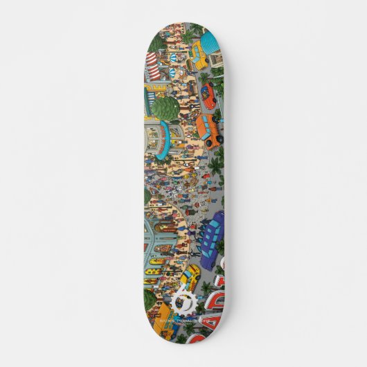 Skateboard MALADES PAR RADIO D'ENTRAÎNEMENT : MAGASIN ver. de (Devant)