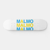 Skateboard MALMO Swedish Flag (Horz)
