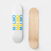 Skateboard MALMO Swedish Flag (Recto)