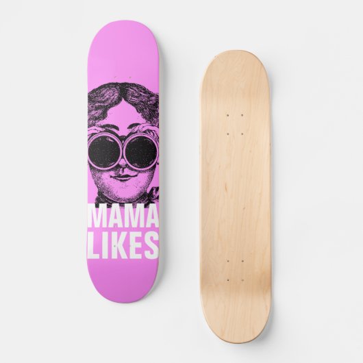 Skateboard Maman aime (Recto)