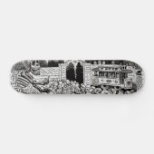 Skateboard Mamie Calavera Eléctrica (Horz)