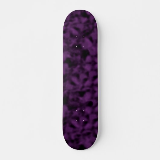 Skateboard Manches violettes et noires (Devant)