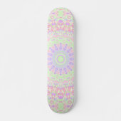 Skateboard Mandala Coloré (Devant)