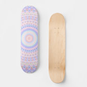 Skateboard Mandala coloré (Recto)