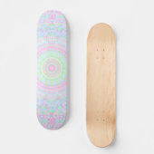 Skateboard Mandala Coloré (Recto)