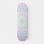 Skateboard Mandala Coloré (Devant)