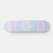 Skateboard Mandala coloré (Horz)