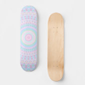 Skateboard Mandala coloré (Recto)