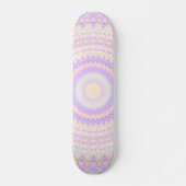 Skateboard Mandala Coloré (Devant)