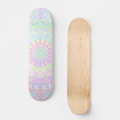 Skateboard Mandala Coloré (Recto)