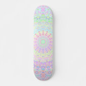 Skateboard Mandala Coloré (Devant)