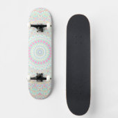 Skateboard Mandala Coloré (Recto)