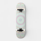 Skateboard Mandala Coloré (Recto)