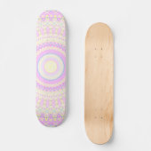 Skateboard Mandala Coloré (Recto)