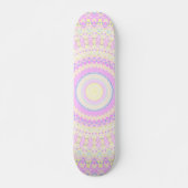 Skateboard Mandala Coloré (Devant)