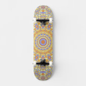 Skateboard Mandala Coloré (Recto)