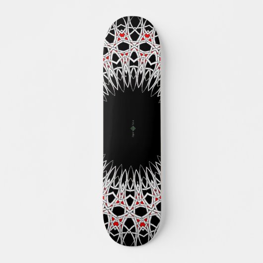 Skateboard Mandala Croix de Fer 2 (Devant)