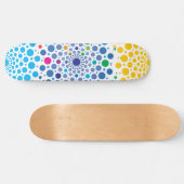 Skateboard Mandala de cercles 3 (Horz)