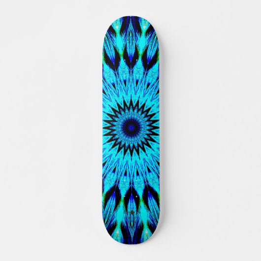 Skateboard Mandala de cristal (Devant)