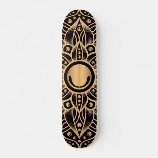 Skateboard Mandala de luxe 12 (Devant)
