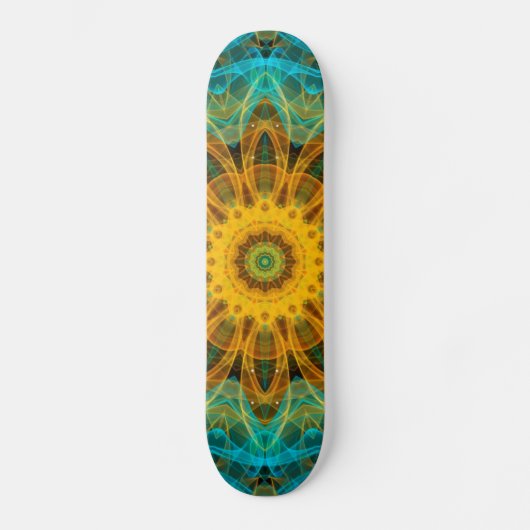 Skateboard Mandala d'étoile d'océan (Recto)