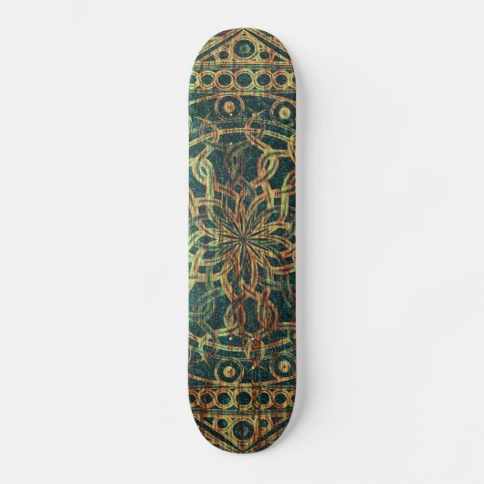 Skateboard Mandala Éternité Patiné (Recto)
