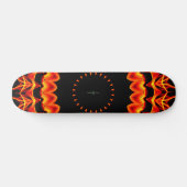 Skateboard Mandala Fireburst (Horz)