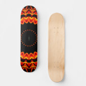 Skateboard Mandala Fireburst (Recto)