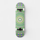 Skateboard Mandala géométrique (Recto)