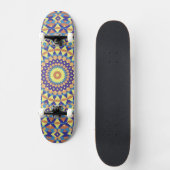 Skateboard Mandala géométrique 2 (Recto)