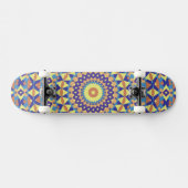 Skateboard Mandala géométrique 2 (Horz)