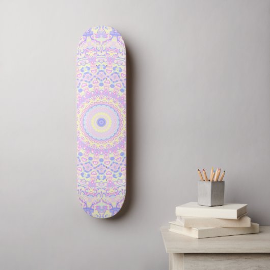 Skateboard Mandala Hippie (Art mural)