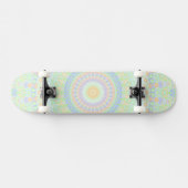 Skateboard Mandala Hippie Coloré Groovy  (Horz)