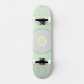 Skateboard Mandala Hippie Coloré Groovy  (Recto)