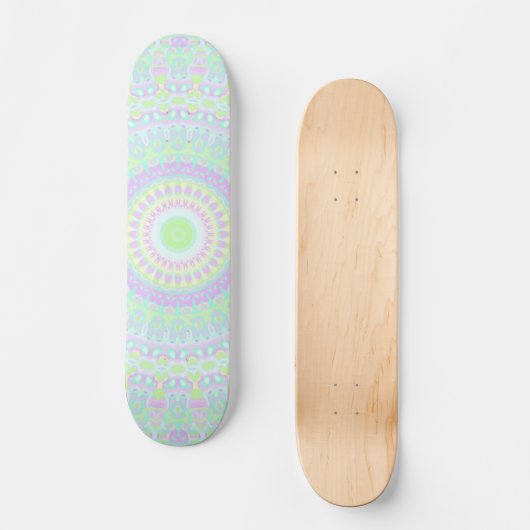 Skateboard Mandala Hippie Funky (Recto)