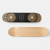 Skateboard Mandala Motif et devis tendance (Horz)