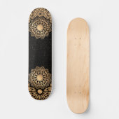 Skateboard Mandala Motif et devis tendance (Recto)