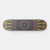 Skateboard Mandala ovale de Bohème (Horz)
