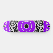 Skateboard Mandala Prism (Violet) (Horz)