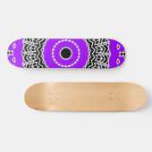 Skateboard Mandala Prism (Violet) (Horz)