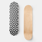 Skateboard Mander noir et blanc (Recto)