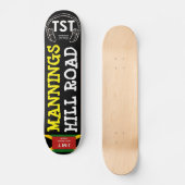 Skateboard MANNINGS HILL ROAD Planche à roulettes (Recto)