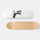 Skateboard Mantis en silhouette - Choisir la couleur arrière  (Horz)