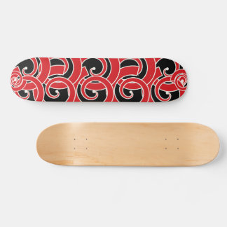 Skateboard Maori Inspired Spiral