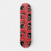 Skateboard Maori Inspired Spiral (Devant)